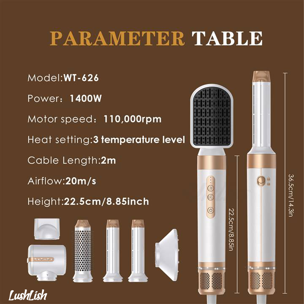Lushlish™ 7-in-1 Multifunctional Styler